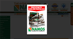 Desktop Screenshot of namos.co.me
